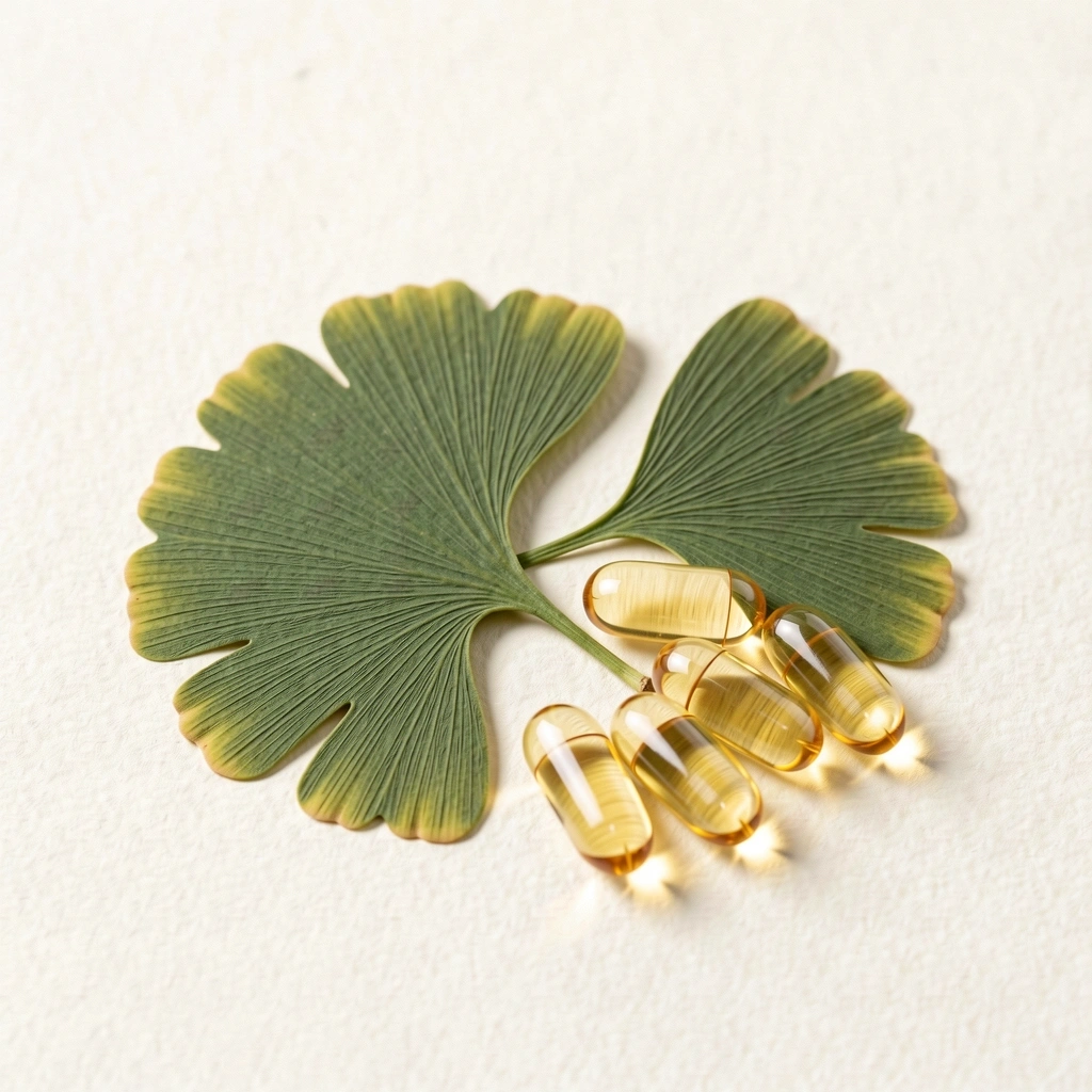 Archival specimen of Ginkgo Biloba